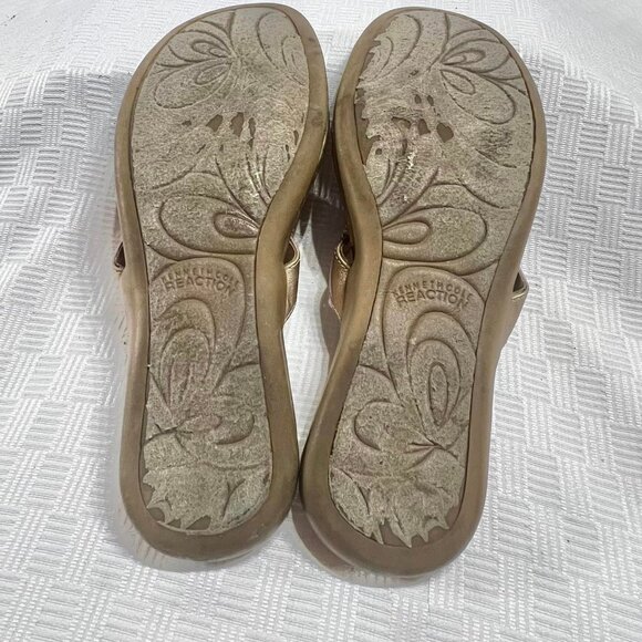 Size - 8 1/2 Medium Kenneth Cole Reaction Champagne Sandals - Picture 10 of 10